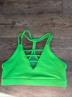 ZYIA Lime Grid Bra (Medium)